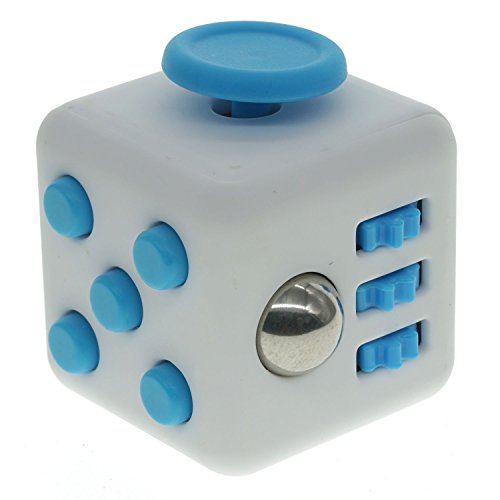 Fidget Cube Relieves Stress And Anxiety for Children and Adults Anxiety Attention Toy Gift (Blue) Fidget Cube Relieves Stress And Anxiety for Children and Adults Anxiety Attention Toy Gift (Blue)