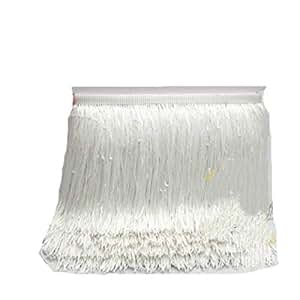 Yalulu 10 Meter Fransenborte In Fuchsia - Weiche Quasten Für Kleidung & Deko