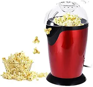 Kuvadiya Sales Aluminum Popcorn Machine and Big Home Use Electric Big Popcorn Machine, Popcorn Maker Making Machine Automatic Popcorn Machine Household Electric Instant Popcorn Maker Stylish Design