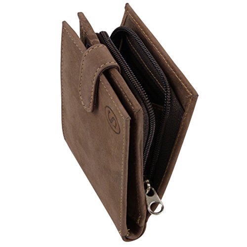 Preisvergleich Produktbild Savannah , Herren-Geldbörse braun braun