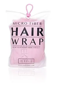Sleek%27e Baby Pink: Sleeke Microfiber Hair Wrap - Ultra Absorbent and Soft, Spa-Quality, Anti-Frizz Turban Twist Hair Towel, Reduces Drying Time for Healthier Hair (Baby Pink)