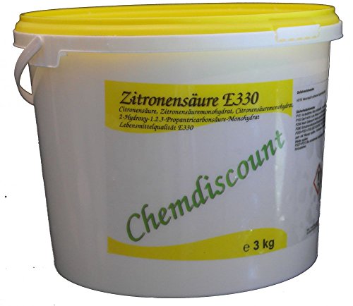 Preisvergleich Produktbild 2,5kg Zitronensäure Lebensmittelqualität E330, versandkostenfrei!
