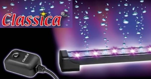 CLASSICA LED LIGHT AIR CURTAIN BUBBLE STRIP HOSE AERATION BUBBLES WALL STONE MULTI COLOUR (AL360 - 20cm LED BUBBLE STRIP)