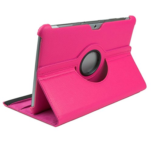 Edle 360 ° Standtasche für SAMSUNG GALAXY TAB 2 10.1 P5100 P5110 Hülle Schutz Etui Tasche Cover Case (Pink) - 2