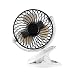 Produktbild Clip Ventilator mit Batterie USB Ventilator/Tischventilator für Zuhause, Büro, Schreibtisch und Camping (blue)