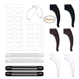 ❤ 26-IN-1-PAKET: Wird mit 18 Paar Nasenpads, 6 Paar Ohrbügelhaken und 2 Paar Ohrbügelenden geliefert