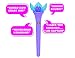 Dreamworks Home Captain Smek's Shusher Wand