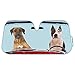Produktbild 2 Zwei HUNDE, reflektierend, Double Bubble Folie Jumbo zusammenklappbar Akkordeon Sonnenschutz für Auto Truck SUV vorne Windschutzscheibe Fenster wendbar Sonne Schatten Universal 71,1 x 147,3 cm BDK