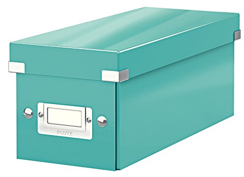 Leitz Caja para guardar CD  Turquesa  Click and Store  60410051