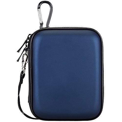 Lacdo (TM), Hartschale, wasserdicht, stoßfest, Tragegriff, aus EVA-Schutzhülle für Seagate Backup Slim Plus 2 TB, 1 TB, 500 g, Slim für Mac, Backup Mobile Geräte, USB 3.0) für Toshiba Canvio Basics. Canvio Connect. Canvio Slim externe II 6.35 cm Festplatte