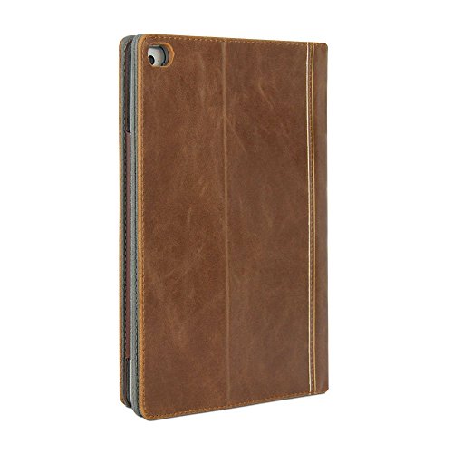 iPad Pro Hülle, GMYLE Book Case Vintage Braun PU Lederbuch Brieftaschenstil Etui Schutzhülle für Apple iPad Pro 12.9″ 2015 - 7