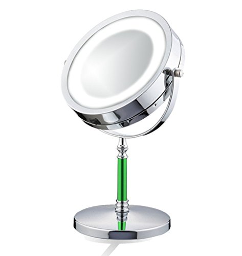 Dare Color Profi Kosmetikspiegel Schminkspiegel Tischspiegel mit LED Beleuchtung