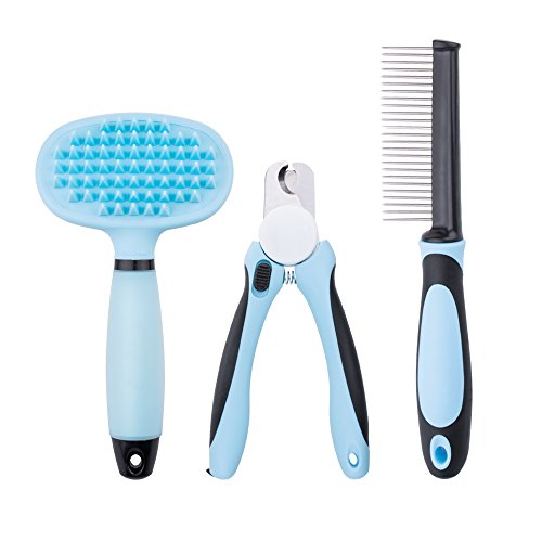 RundA-Pet-Grooming-kit-Pet-Shedding-Comb-Dog-Nail-Clippers-Bathing-Massage-Brush-for-Dog-and-Cat