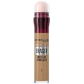 Maybelline New York Instant Anti Age Eraser Kapatıcı, 02 Nude, 6.8 ml | Koyu halkalar, lekeler ve ince &ccedil;izgiler i&ccedil;in kapatıcı