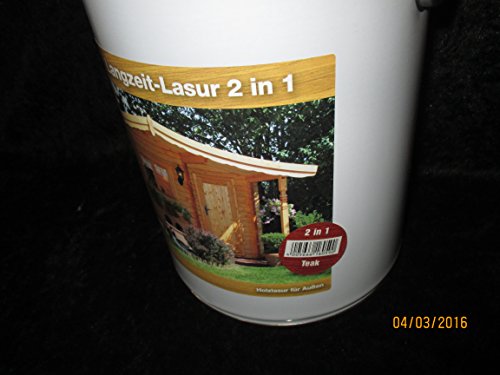 Sinus Langzeit-Lasur 2 in 1 – 5 Liter – Teak - 2