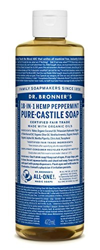 Dr. Bronner´s Magic Soap Reine Naturseife Pfefferminze Flüssig 473ml