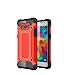Produktbild Galaxy Grand Prime Hülle, SsHhUu TPU + PC Doppelschicht Schutzhülle Ganzkörper Rüstung Case Robust Stoßstange Handyhülle Dual Layer Stoßfest Rutschfest Schale Für Samsung Galaxy Grand Prime 5" Schwarz