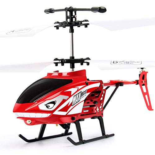 Preisvergleich Produktbild LPRWEC Fernsteuerungshubschrauber-Feste Höhen-Flugzeug-Modell-Flugzeug-Art Flugzeug-Kindspielzeug-Kreisel und geführte Beleuchtungaufladungs-Drohne,Red