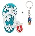 Produktbild Lynneo® USB-Stick Sandale blau 16 GB mit Schlüsselanhänger Sandale Ideal als Fantasie-Geschenk, lustig und originell, Flash Drive