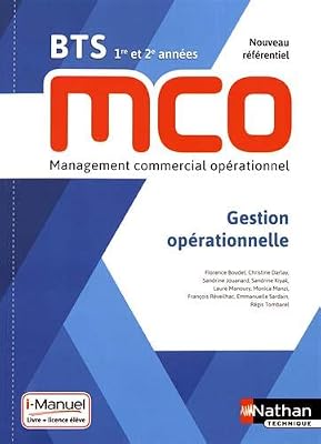 Nathan Gestion opérationnelle BTS MCO 1re et 2e années