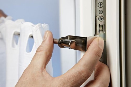 Klemmstange Easy Fix 2 Größen 2 Farben ausziehbar ohne Bohren Vitrage zum Klemmen Klemmstange 75-125cm edelstahl-optik - 4