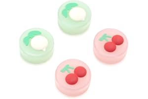 GeekShare Fruits Theme Xbox One Controller Thumb Grips, Thumbsticks Cover Set Compatible with Xbox One Controller, 2 Pair / 4 Pcs - Cherry and Turnip [video game]