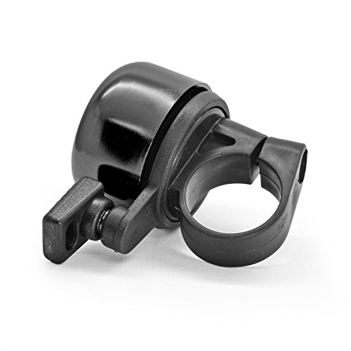 Grenhaven Kleine Fahrradklingel Fahrradglocke Kinderfahrradklingel Fahrrad Klingel Glocke Robustes, leichtes Aluminium Gehäuse Mini Glocke „Ding“ Klingelton - 3