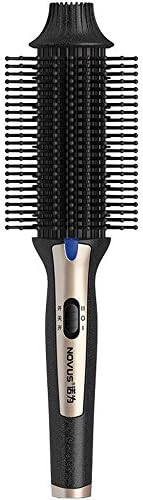 MeiZiWang Electric Hair Brush All In One Styling Tool For All Hair Types Giving You Salon Glamour Result At Home (Black)