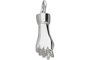 AVANCY Hänge Sterling 925M Hand Fist Fister 22 x 8 mm. Enkel amulett. Silver, Sterling silver, 925 mm