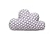 Price comparison product image Blaus Mountain Baby Cuddle Cloud Clouds Shaped Pillow with Terry Decorative Pillow Spring Purple