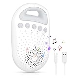 Oria White Noise Machine, Portable Sound Machine Baby With 26 Soothing Sounds, Night Light, Timer And Memory Function, Sleep Sound Machine For Home, Office, Travel, Type-c Charging