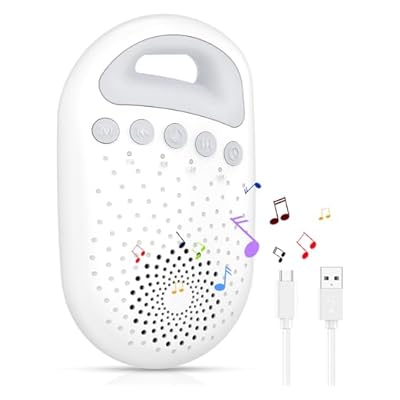 Oria White Noise Machine, Portable Sound Machine Baby With 26 Soothing Sounds, Night Light, Timer And Memory Function, Sleep Sound Machine For Home, Office, Travel, Type-c Charging