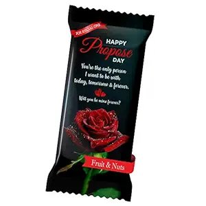 Katha Chocolates Propose Valentines Day Gift, Chocolate Large Bar specially 4 Love, girlfriend, boyfriend, friend (100g) (Fruit & Nuts)