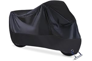 BONOOL Housse Moto Impermeable, pour Yamaha Tmax 530 bâche de Moto Contre Les UV, la Pluie, la Neige, la poussière Housse de Protection,B