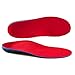 Produktbild MUOU Orthopädische Bogenunterstützung Einlegesohlen Kämpfen Gegen Plantarfasziitis, indern Fußschmerzen Fersenschmerzen Pronation Für Mann Frauen Sport Sneaker Laufschuhe Schuhe (42, Rot)