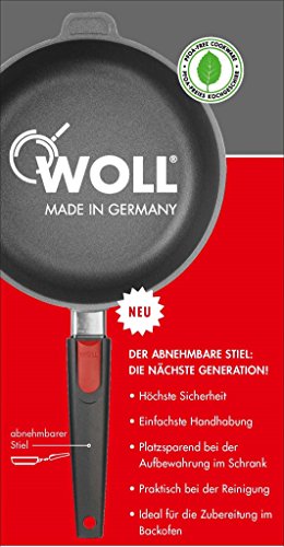 Woll 11034DPIL DPIL Diamond Lite Guss-Wok Induktion mit Glasdeckel Box und abnehmbarem Stiel, Durchmesser 34 cm, 11 cm hoch - 5
