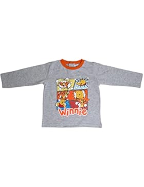 Winnie the Pooh und Tigger Kollektion 2016 Langarmshirt 68 74 80 86 92 Jungen Neu Baby bis Kleinkind Grau