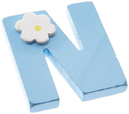 JoJo Maman Bébé - Wooden Letter "N" Pastel Colour