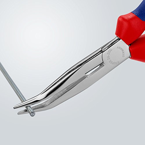 Knipex 26 25 200 Flachrundzange mit Schneide – Storchschnabelzange - 5