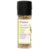 Hayfene Ege Otlu Sarımsaklı Tuzlu &Ccedil;eşni 45 gr (Değirmen Kapaklı)