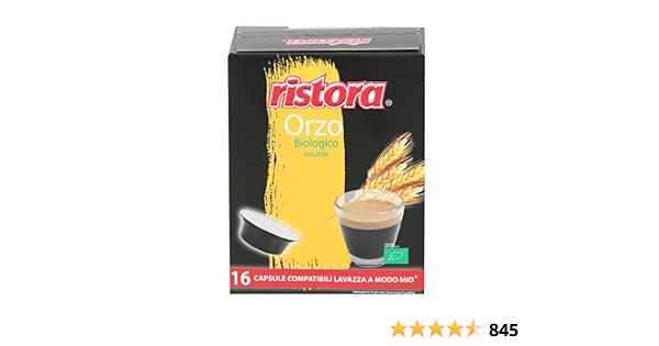 128 capsule Ristora Orzo compatibili Lavazza A Modo Mio : Amazon.it:  Alimentari e cura della casa