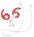 Produktbild innoGadgets EarPlugs 2-Set & Strap für Airpods | Aufsatz für AirPods - Unerschütterlicher Halt | Geschmeidiges Silikon - Perfekt für Freizeit und Sport [Kopfhörer Nicht enthalten] | Rot