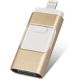 USB Flash Drives for iPhone 128 GB Pen-Drive Memory Storage, EENCOSS Jump Drive Lightning Memory Stick External Micro USB Memory Storage, Memory Expansion for Apple IOS Android Computers