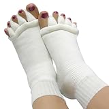 Toe Alignement Socks - straightens & aligns toes by Nutrition World