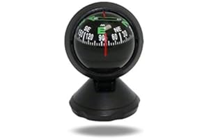 OFKPO Mini Decorazioni Compass Bussola Auto Parti per Auto