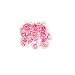 Mytoptrendz® Pink Tone Small Tiny Thin Elastics Rubber Bands Hair Tie