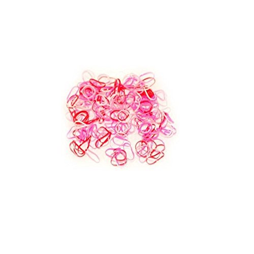 Mytoptrendz® Pink Tone Small Tiny Thin Elastics Rubber Bands Hair Tie