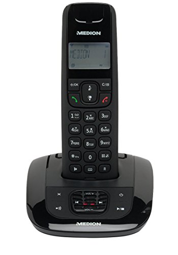 Preisvergleich Produktbild MEDION LIFE E63190 (MD 84830) DECT Telefon schwarz