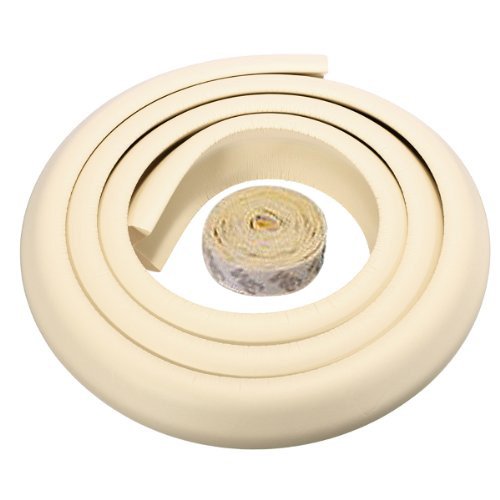 SODIAL(R) Baby Children Desk Table Edge Guard Protector Softener Foam Safety Cushion Strip Beige