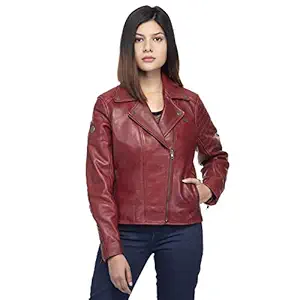 Royal Enfield The Wild One Leather Jacket Red S (RLAJKLW00005)